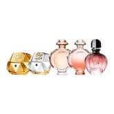 Paco Rabanne 5PCS Miniature Gift Set 2 X 5ML (Lady Million, Lucky Million EDP) + 3 X 6ML (Olympea, Olympea Aqua, Pure XS EDP) (Women)